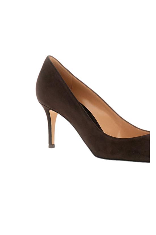 26FW 지안비토로시 힐/펌프스 G2677070RICCAMMOKA Brown - GIANVITO ROSSI