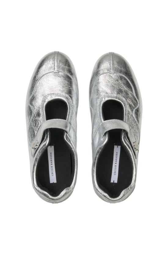 26SS 세실리아 반센 플랫 슈즈 25FTW30002SILVER - CECILIE BAHNSEN