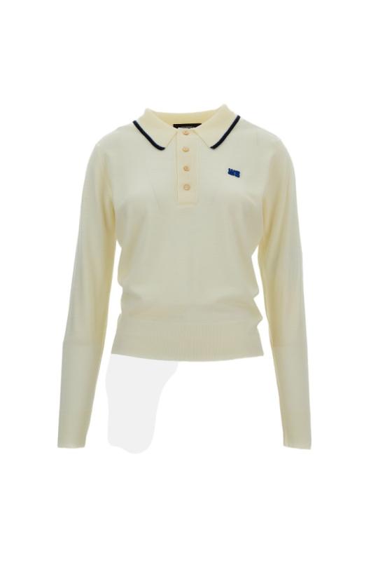 26SS 웨일즈보너 폴로 티셔츠 US26KNS4875WO04100 White