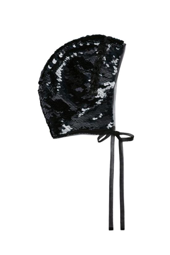 26FW 시몬로샤 이어플랩 캡 COMK11B0667BLACKJET Black