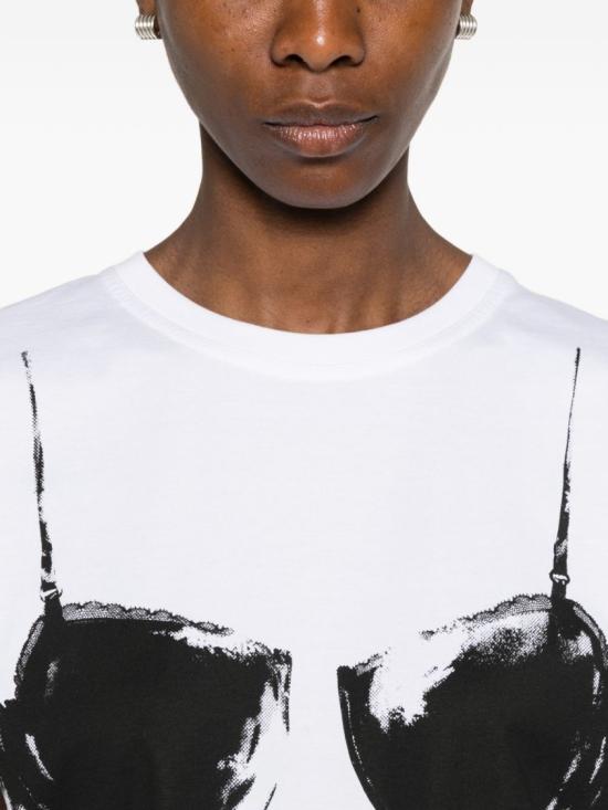 26SS 지방시 반팔 티셔츠 BW70FJP7FQ 116 White - GIVENCHY