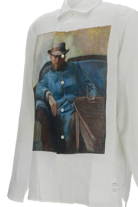 26SS 와타나베 준야 셔츠 WQB0090511 White - JUNYA WATANABE
