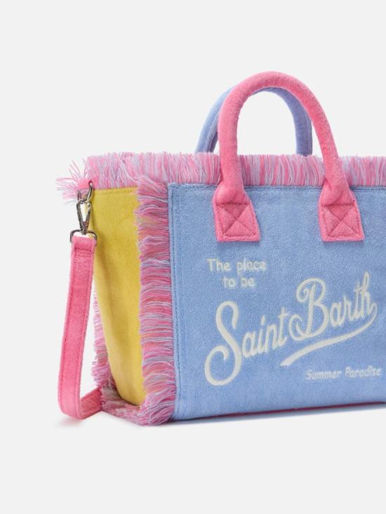 26SS 세인트바쓰 토트백 COL000502809L Blue - MC2 SAINT BARTH
