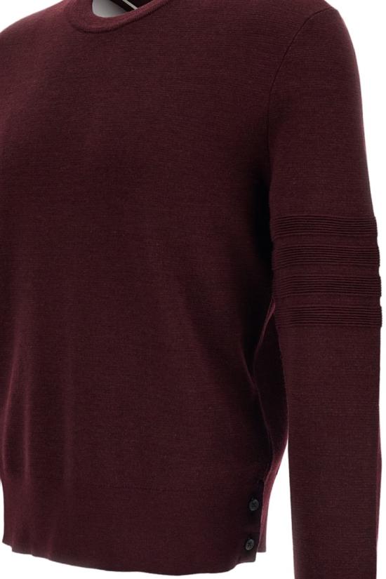 26FW 톰브라운 니트웨어 MKA586AY1055615 Burgundy - THOM BROWNE