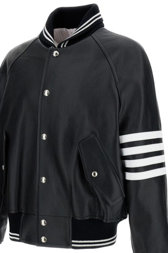 26FW 톰브라운 봄버 자켓 MJO262YL0149001 Black - THOM BROWNE