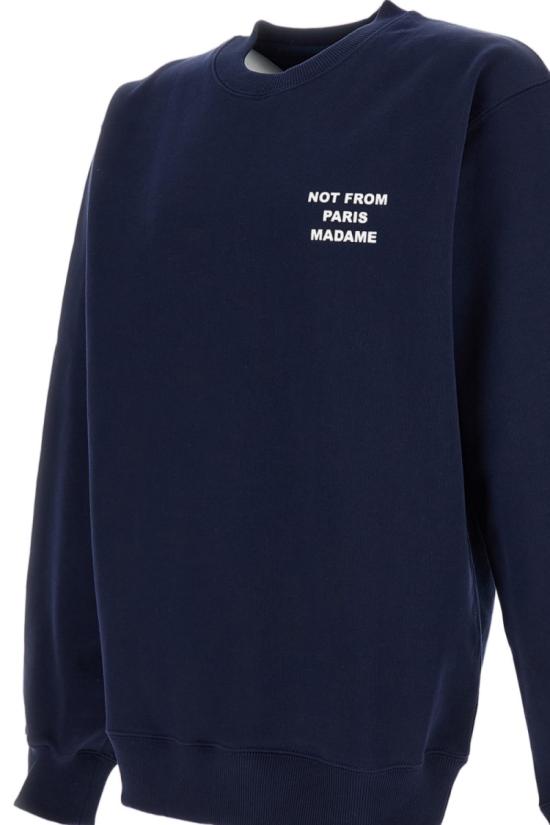 26SS 드롤드무슈 긴팔 티셔츠 PERMSW149CO127NY Blue - DROLE DE MONSIEUR