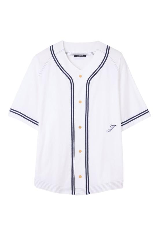 26SS 자크뮈스 베이스볼 셔츠 SHM00619AJ00289100 White
