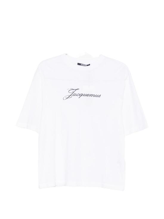 26FW 자크뮈스 자크뮈스 티셔츠 TSW00596 AJ00289 100 White
