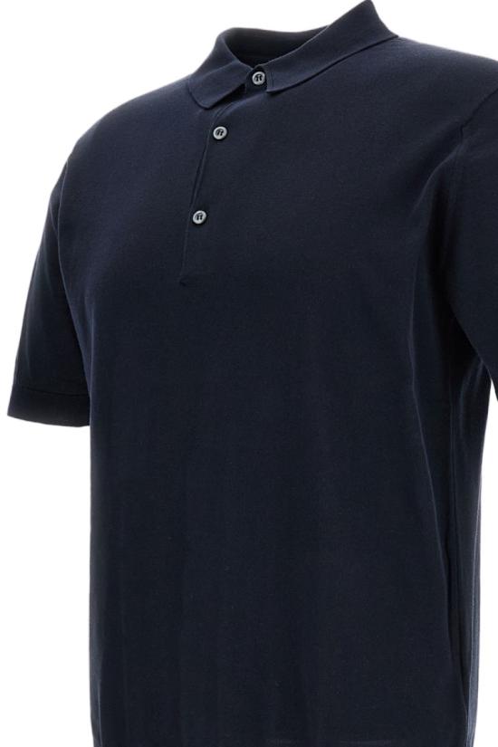  존스메들리 에이드리안 폴로 셔츠 ADRIANNAVY Blue - JOHN SMEDLEY