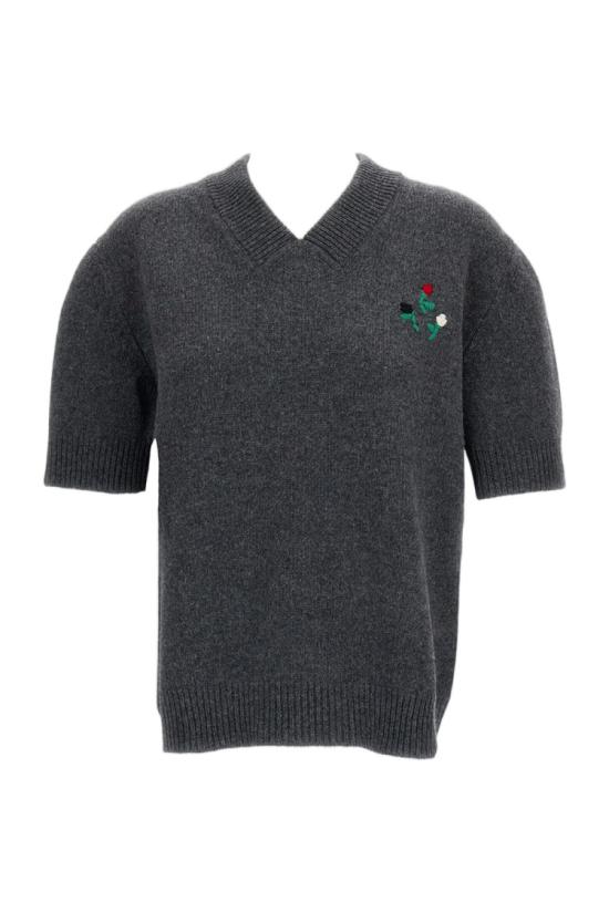 26FW 마르니 반팔 티셔츠 CVMD0170S0UFZ415FLN60 Grey