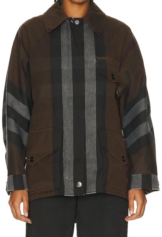  버버리 셔츠 15427209888084 BROWN - BURBERRY