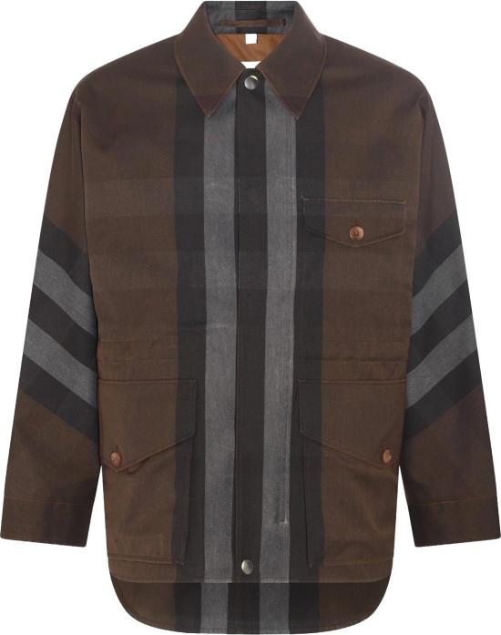  버버리 셔츠 15427209888084 BROWN