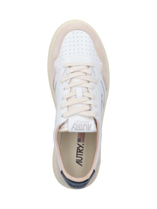 26FW 오트리 메달리스트 로우 스니커즈 AULMLS28 White - AUTRY