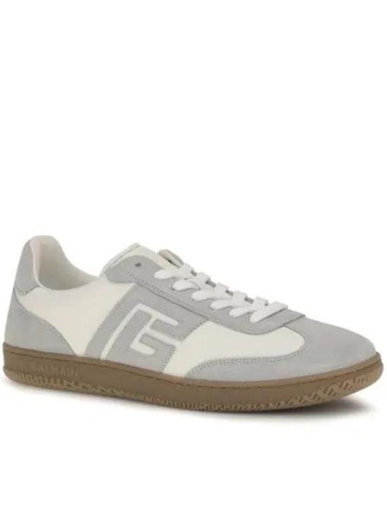 26FW 발망 스니커즈 HM1VI360 LBEW Grey - BALMAIN