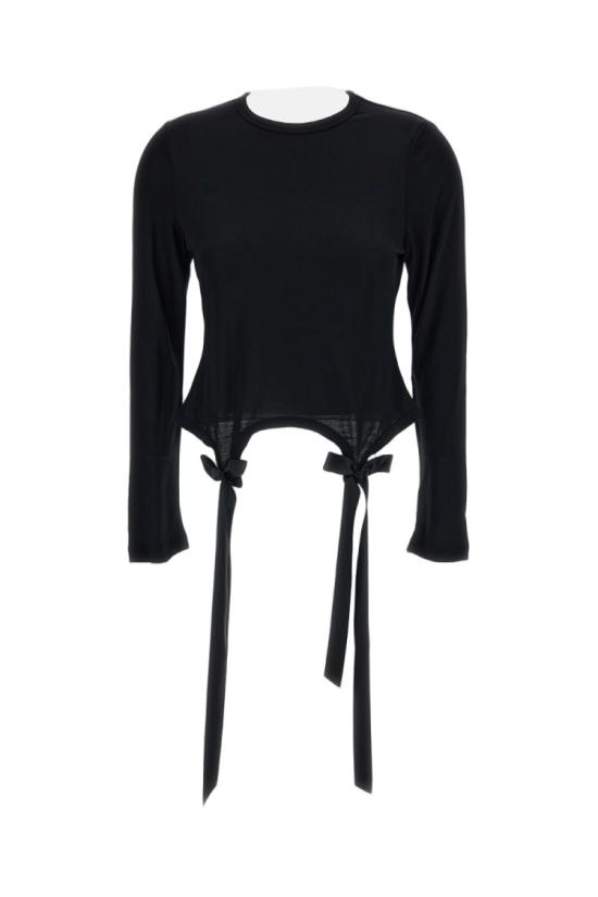 26FW 시몬로샤 긴팔 티셔츠 53130571BLACK Black