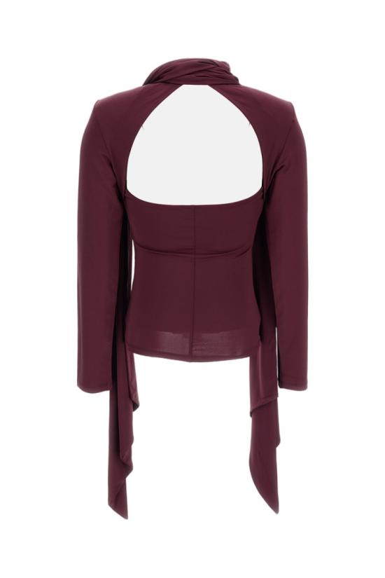 26FW 로테이트 블라우스 11617526942694 Burgundy - ROTATE