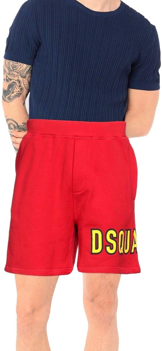  디스퀘어드2 숏팬츠 15430903234900 RED - DSQUARED2
