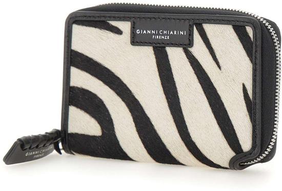 26FW 지아니 끼아리니 지갑 PF6008CAVINTZEBRABIANCONERO DIVERS - GIANNI CHIARINI