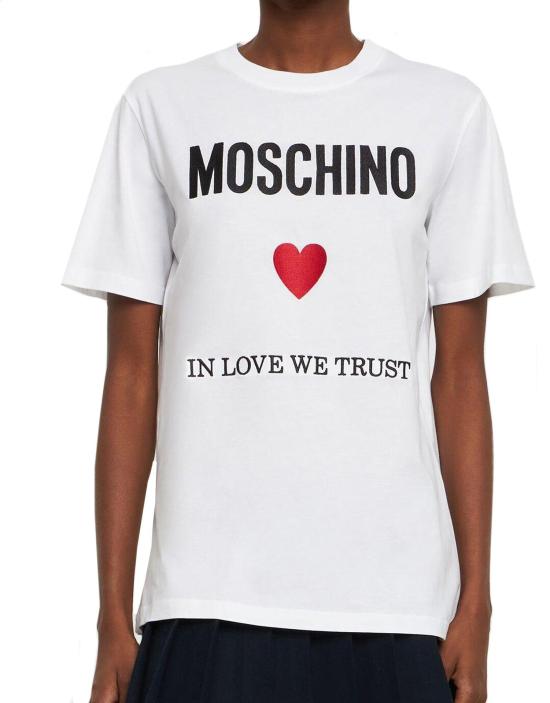  모스키노 셔츠 15482602062164 WHITE - MOSCHINO