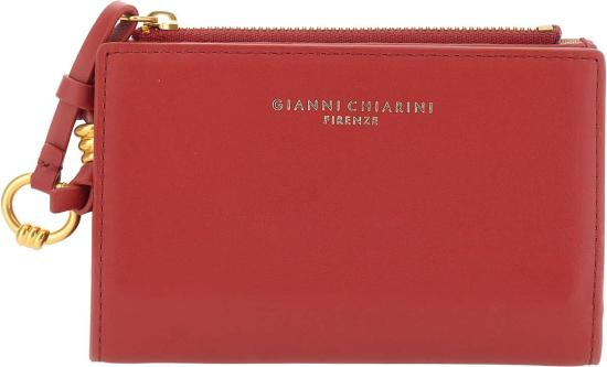 26FW 지아니 끼아리니 지갑 PF6003NARUBYRED