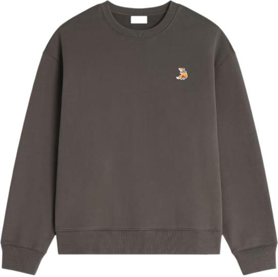 26SS 메종키츠네 스웨터 50664673739038 DONKERGREY