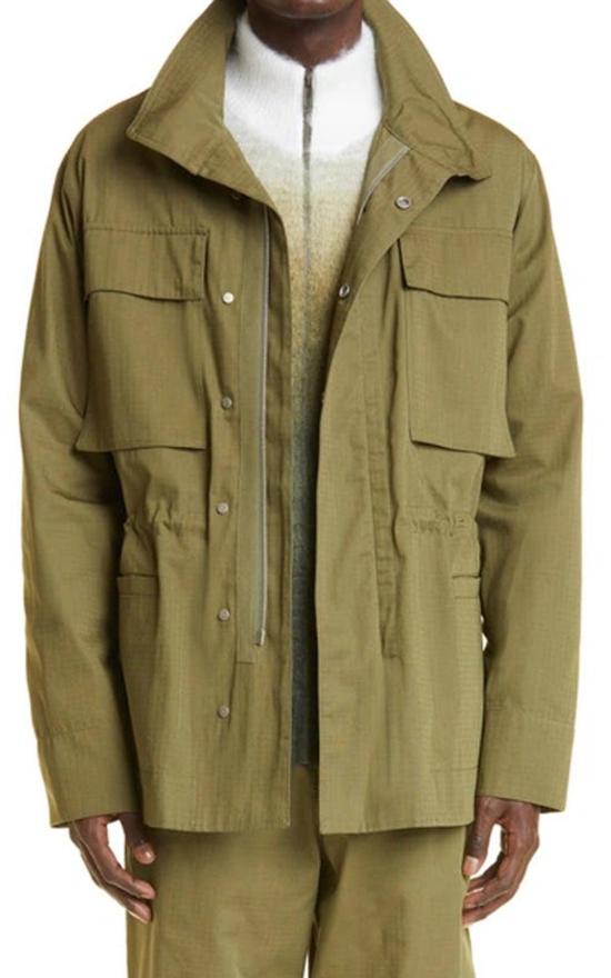 오프화이트 자켓 15427229024596 GREEN - OFF WHITE