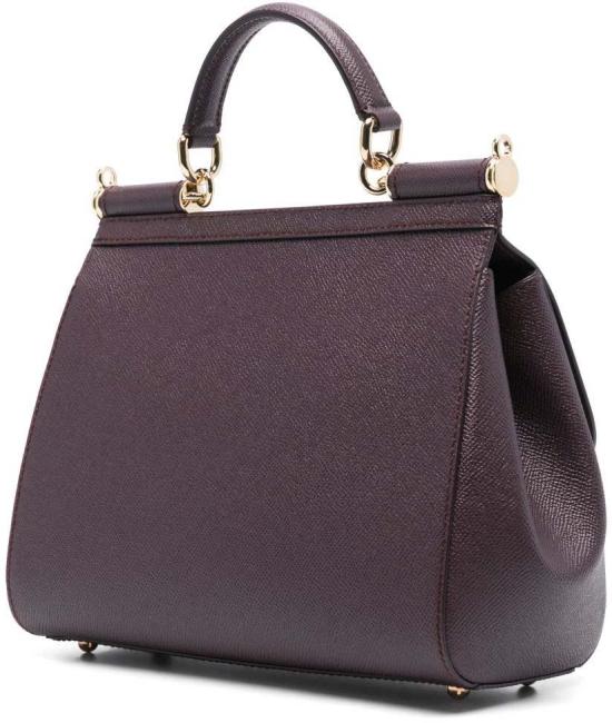 25FW 돌체앤가바나 라지 시실리 핸드백 BB6002B10018M073 PURPLE - DOLCE & GABBANA