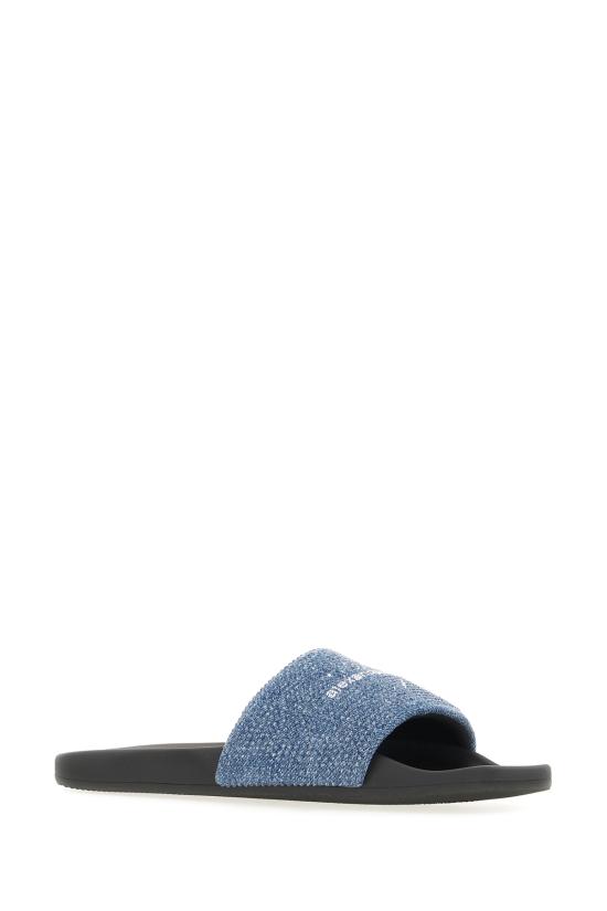 26FW 알렉산더 왕 뮬/슬리퍼 30326S017 473 VINTAGE MEDIUM INDIGO - ALEXANDER WANG