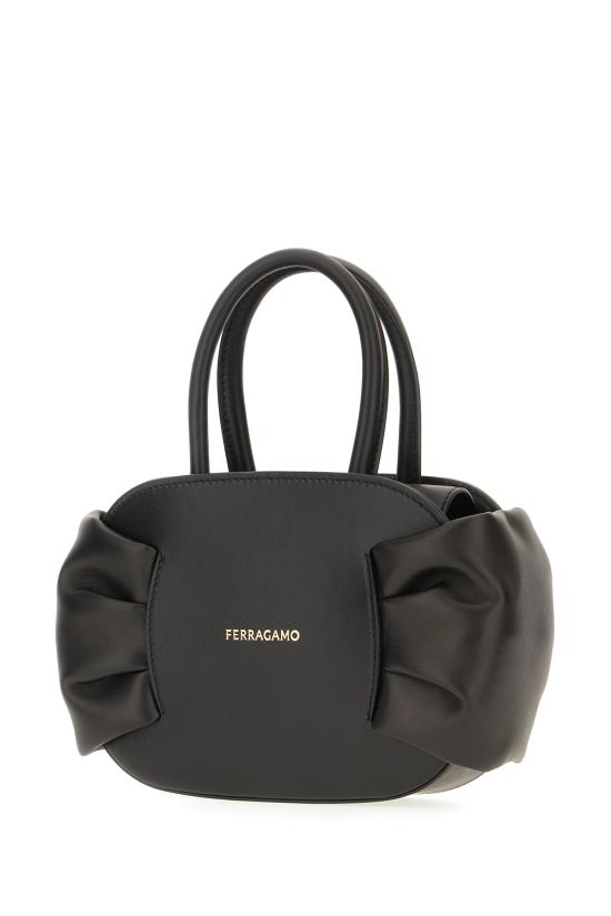 26FW 살바토레 페라가모 토트백 795709 001 Nero - SALVATORE FERRAGAMO