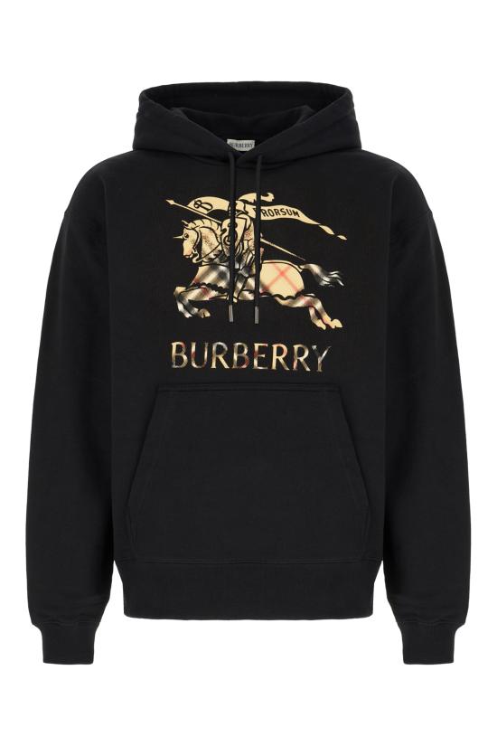 26SS 버버리 EKD 옴브레 코튼 후디 8119021 A1189 BLACK