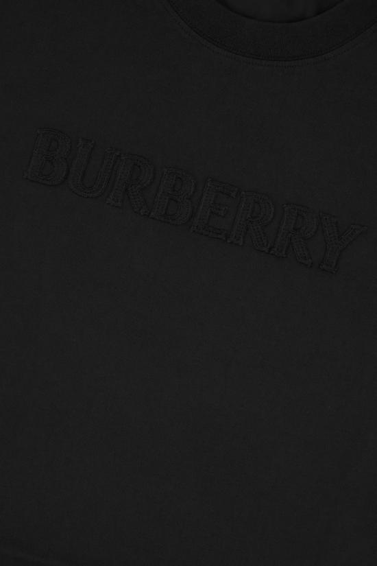 26SS 버버리 반팔 티셔츠 8119094 A1189 BLACK - BURBERRY