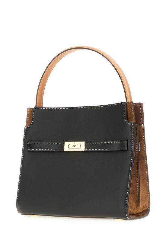 26SS 토리버치 스몰 리 리즈윌 더블백 61302 001 BLACK - TORY BURCH