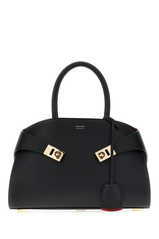 26FW 살바토레 페라가모 토트백 781694 007 NERO BORGOGNA