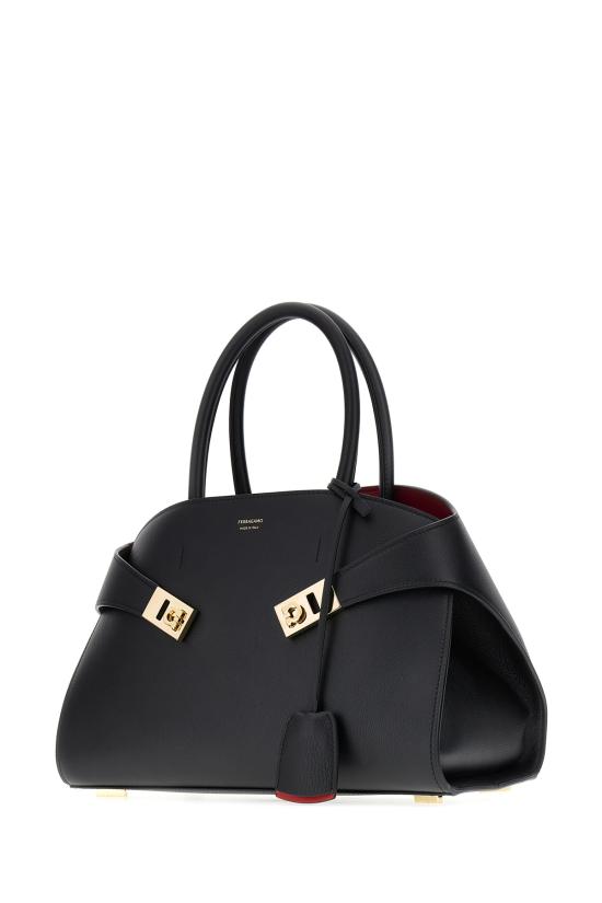 26FW 살바토레 페라가모 토트백 781694 007 NERO BORGOGNA - SALVATORE FERRAGAMO