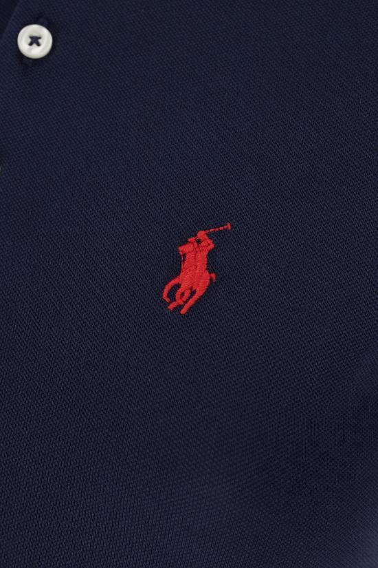 26FW 폴로 랄프로렌 슬림핏 스트레치 폴로 셔츠 211B18200 005 NEWPORT NAVY - POLO RALPH LAUREN