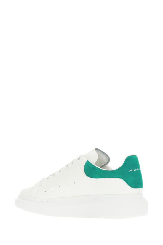 26FW 알렉산더 맥퀸 오버사이즈드 스니커즈 553770WIAJV 9399 WHITE PEACOCK - ALEXANDER MCQUEEN