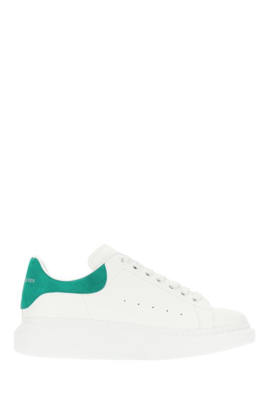 26FW 알렉산더 맥퀸 오버사이즈드 스니커즈 553770WIAJV 9399 WHITE PEACOCK