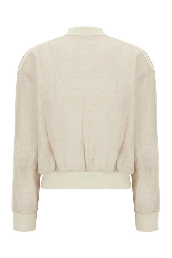 26SS 팜앤젤스 봄버 자켓 PWBD06BS26FAB001 6103 BEIGE OFF WHITE - PALM ANGELS
