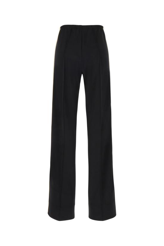 26SS 팜앤젤스 스트레이트 팬츠 PWCJ031S26FAB001 1003 BLACK OFF WHITE - PALM ANGELS