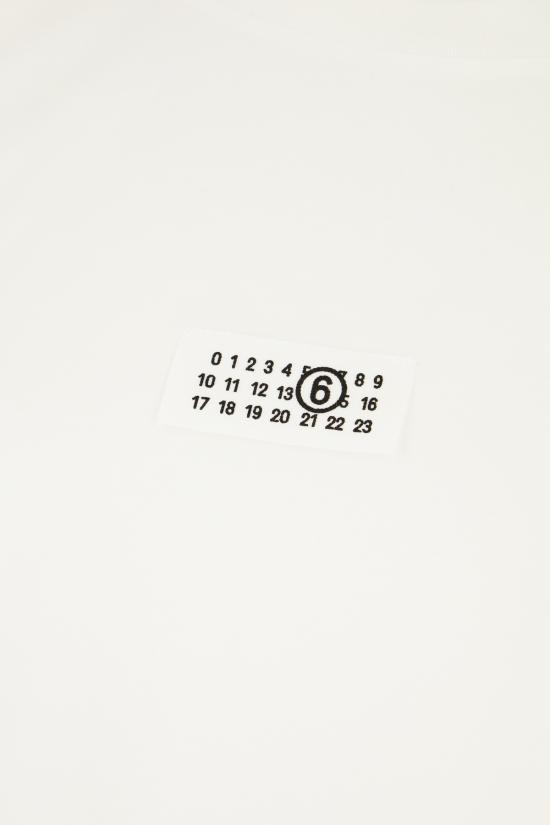 26FW MM6 메종마르지엘라 반팔 티셔츠 S52GC0367M20258 101 OFF WHITE - MM6 MAISON MARGIELA