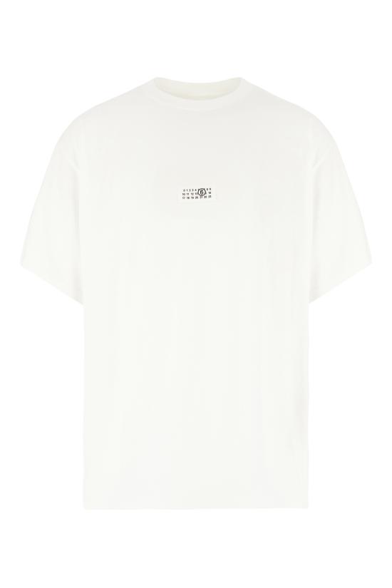26FW MM6 메종마르지엘라 반팔 티셔츠 S52GC0367M20258 101 OFF WHITE