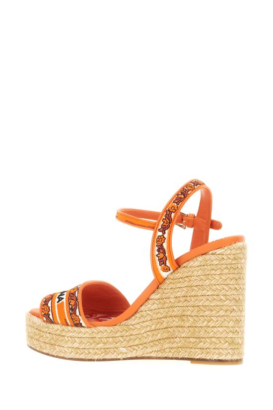 26FW 돌체앤가바나 샌들 CZ0318AV804 8W801 MULTICOLOR ORANGE - DOLCE & GABBANA