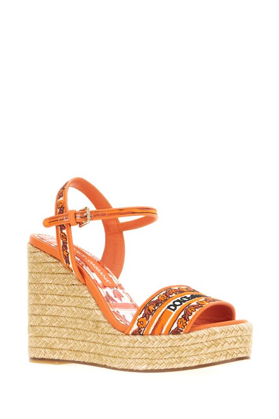 26FW 돌체앤가바나 샌들 CZ0318AV804 8W801 MULTICOLOR ORANGE - DOLCE & GABBANA