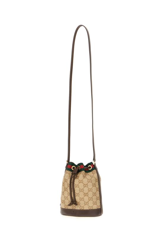 26FW 구찌 웹 미니 버킷백 876060FAF8R 8547 EBONY WEB - GUCCI