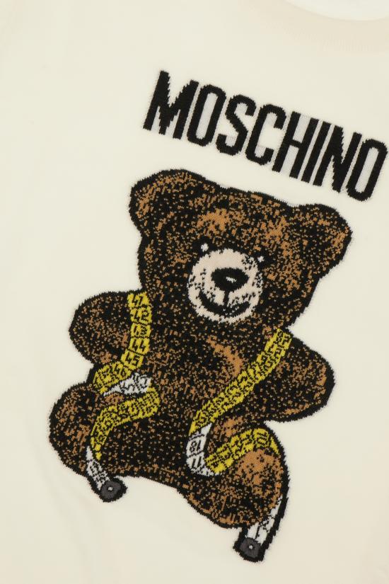 26FW 모스키노 스웨터 09345500 1001 FANTASIA BIANCO - MOSCHINO