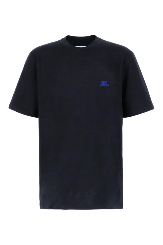 26FW 질샌더 반팔 티셔츠 J22GC0283J45048 402 MIDNIGHT