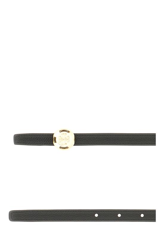 26SS 토리버치 벨트 175052 002 BLACK AGED TAN - TORY BURCH