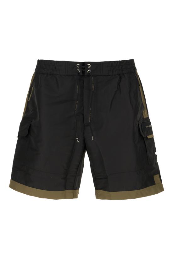 26SS 돌체앤가바나 숏팬츠 M4F52TON0C8 N9853 NERO VERDE