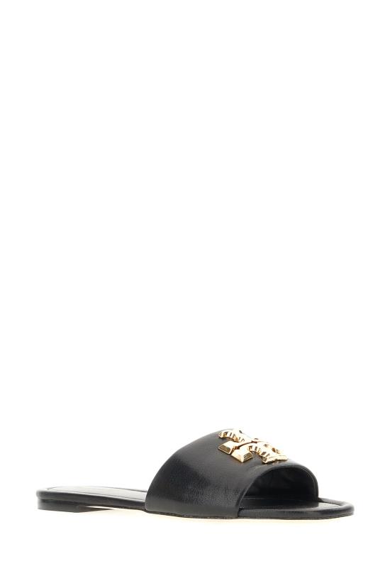 26FW 토리버치 뮬/슬리퍼 157966 006 PERFECT BLACK GOLD - TORY BURCH