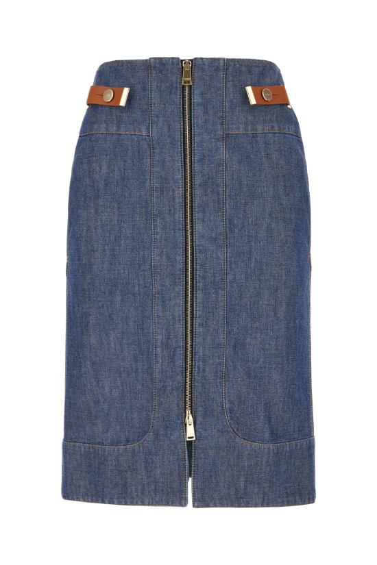 26FW 펜디 스커트 FLQ609AW8H F0QB0 DENIM